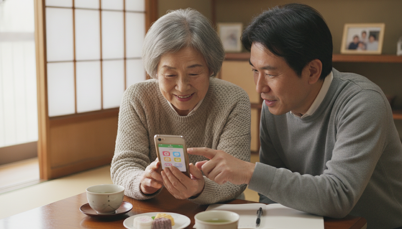高齢の親にスマホの使い方を教えるときのコツ7選:結論は「再現性」にあり!